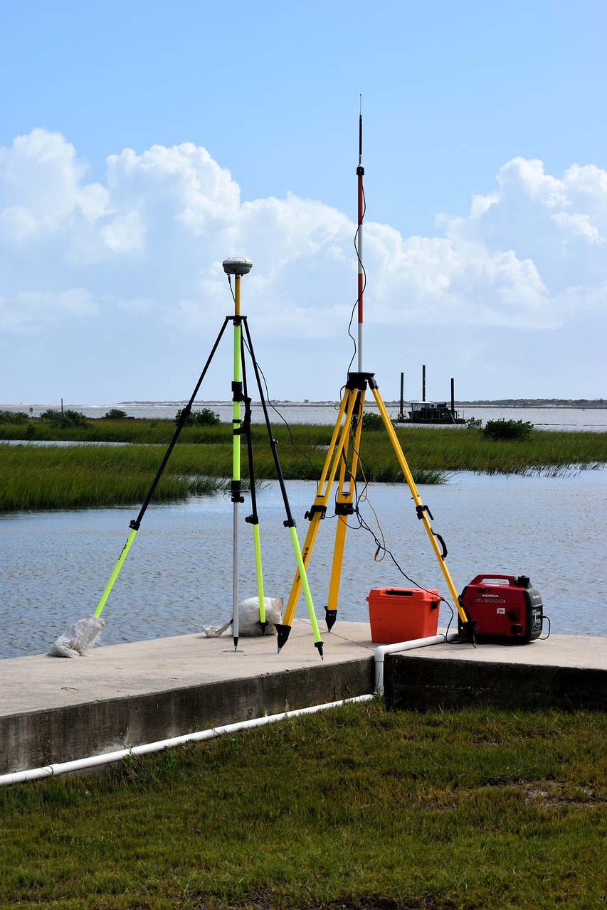 Professional land surveying equipment and process